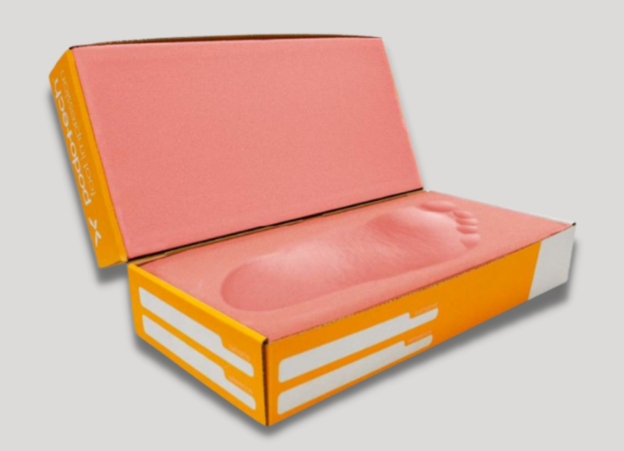 Right Foot Box Foot Impression Box 40 mm – Enertor Medical